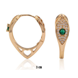 Kolczyki Xuping pozłacane 18k - MF38963